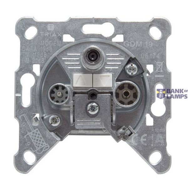 GDM 19, 3-way MM Wall Outlet image 1
