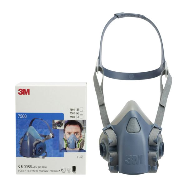 3M™ Reusable Half Face Mask, Small, 7501 image 5