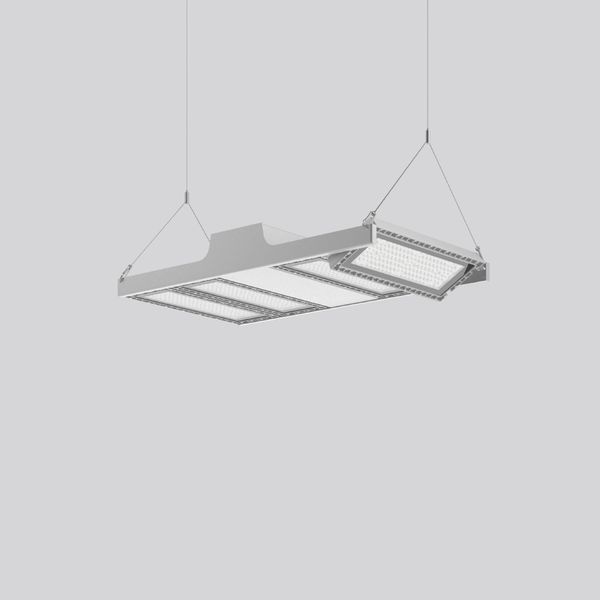 LIGHT CASE ESG, 225 W, 35600 lm, 840, silver, DALI Highbay luminaires, image 1