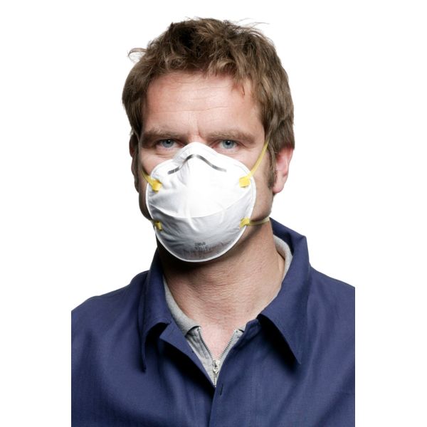 3M™ Particulate Respirator, FFP1, Unvalved, 8710E image 2