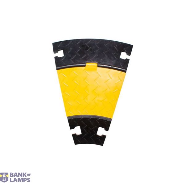Solid rubber cable bridges Curve 30° 455 x 590 x 782 channels 52 x 522 channels 46 x 52 image 1