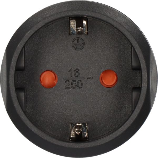 Travel adapter earthed to USA plug image 2
