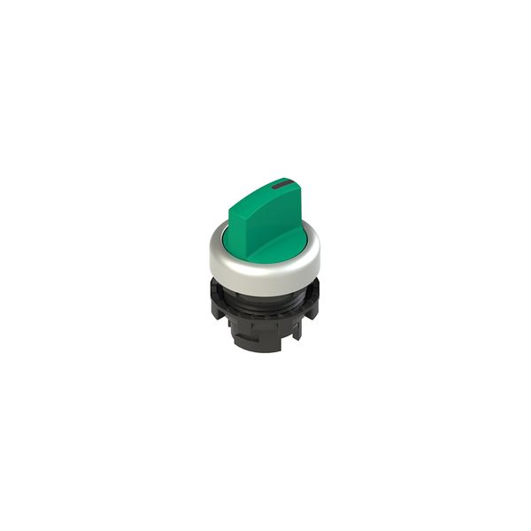 Short handle selector, 3 positions green with marking image 1