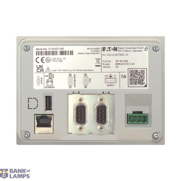 Touch panel XV-102, 24 V DC, 3.5 Inch, 1 x USB, 1 x RS-232, Linux, Res image 7