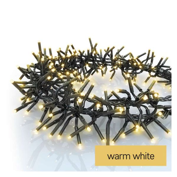 LED Christmas chain – hedgehog, 7.2 m, outdoor and indoor, warm white, programmes image 1