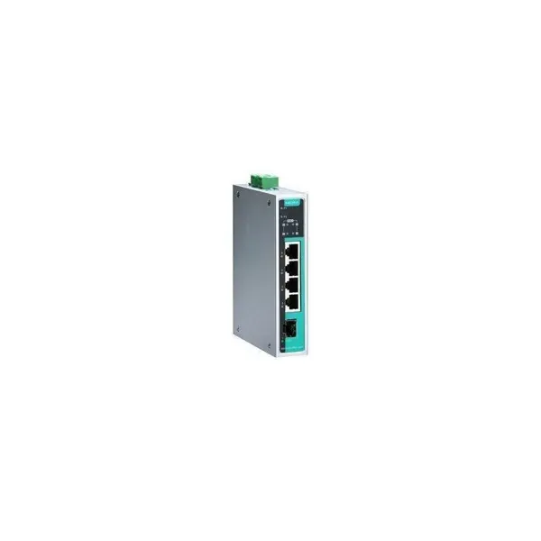 MOXA – EDS-G205A-4POE-1GSFP-T – Unmanaged Gigabit PoE switch with 4 PoE 101001000BaseT(X) ports image 1