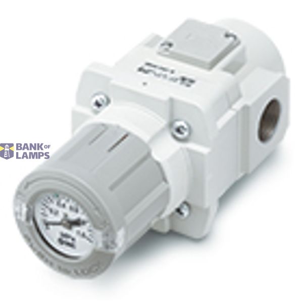 ARG20(K)~40(K)-B, Regulator w/Built-in Pressure Gauge image 1