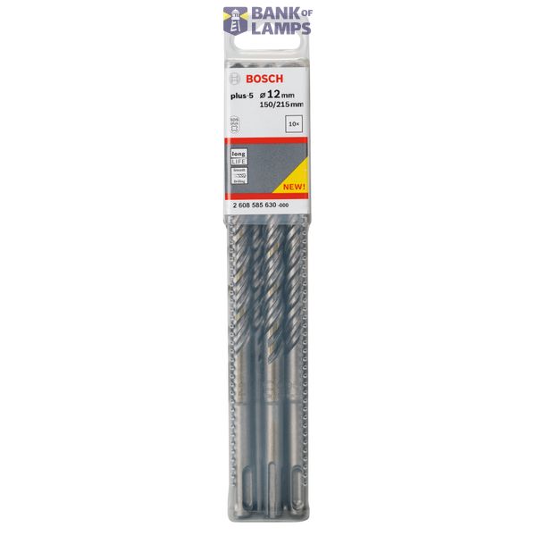 Hammer drill bit SDS-plus-5 12 x 150 x 215 mm image 2