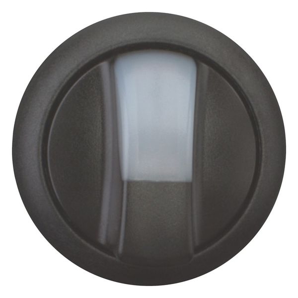 M22S-WRLK-W Illuminated selector switch actuator, RMQ-Titan, With thumb-grip, maintained, 2 positions, White, Bezel: black image 3