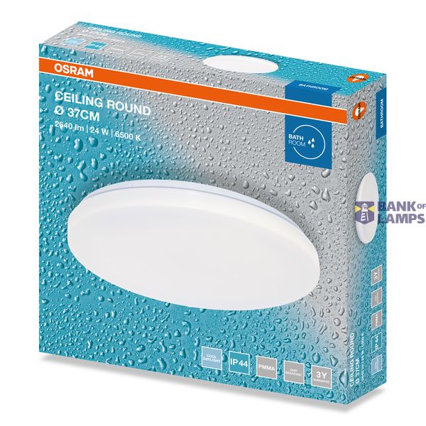 CEILING ROUND 24W 865 IP44 OSRAM image 1