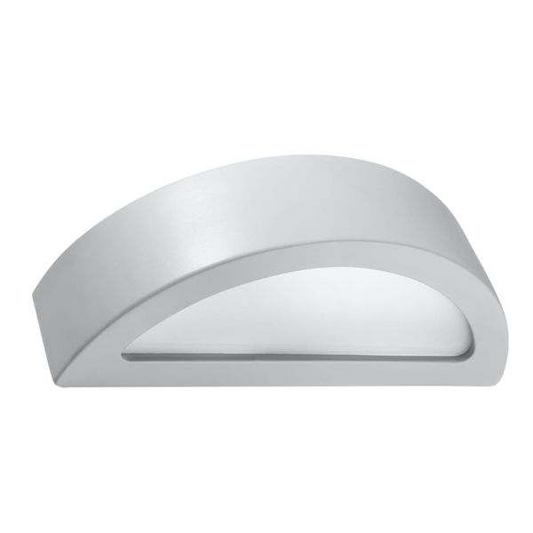 CERAMIC WALL LAMP ATENA GREY E27 1X60W IP20 image 1