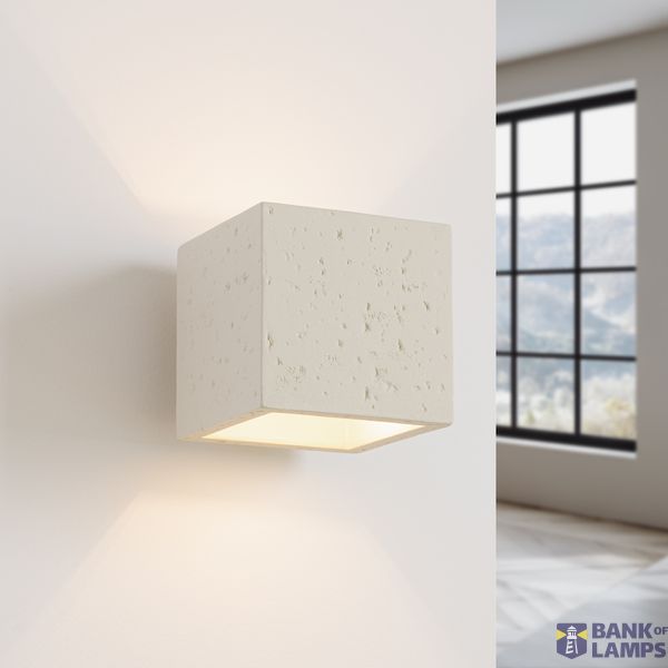 Wall lamp QUAD concrete beige image 6