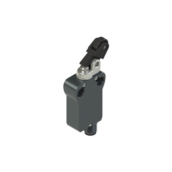 Modular prewired switch with offset roller lever image 1