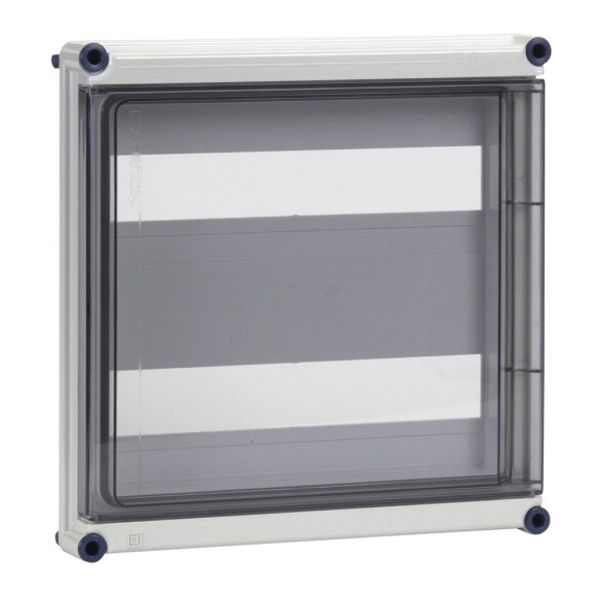 Cover, hinged with 2 slots image 1