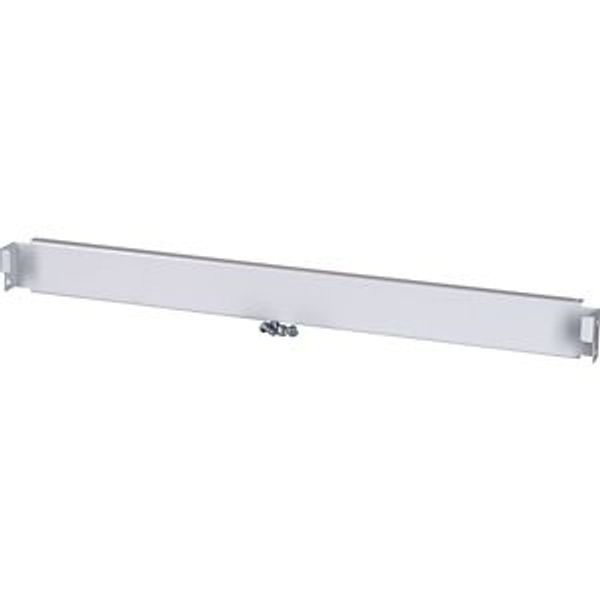 Front plate, blind, HxW= 50 x 600mm image 2