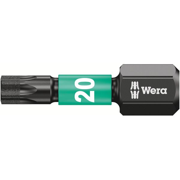 867/1 IMP DC TORX DIY Impaktor Bits, TX 20 x 25 mm, 10-delig image 1