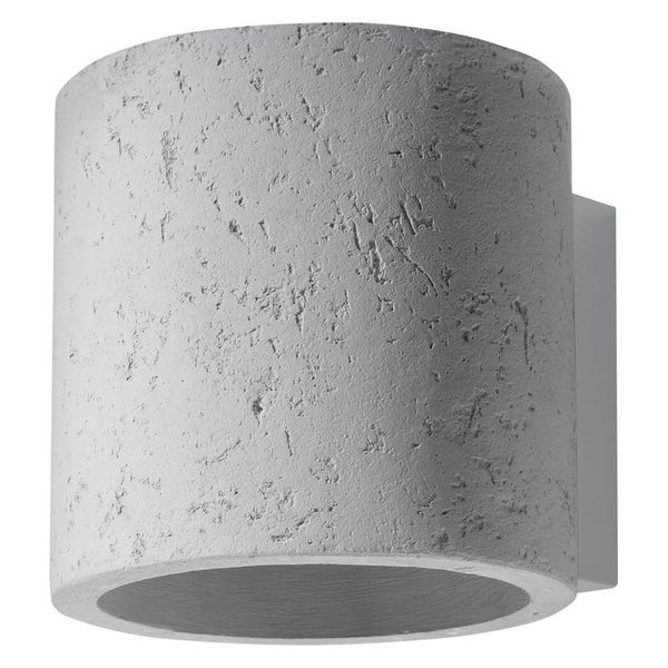 WALL LAMP ORBIS CONCRETE G9 1X40W IP20 image 1