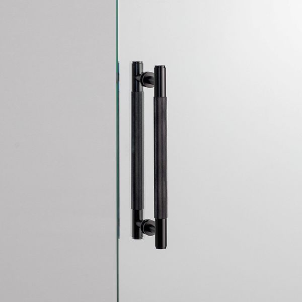 PULL BAR / DOUBLE-SIDED / CROSS / BLACK image 1