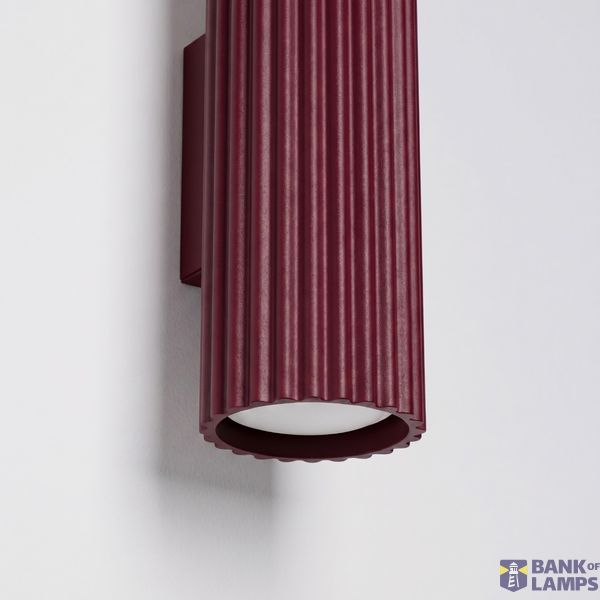 Wall lamp KARBON 20 burgundy image 2