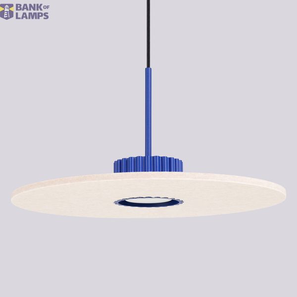 Pendant lamp OVO 1 ultramaryna/beżowa filc Gx53 image 7