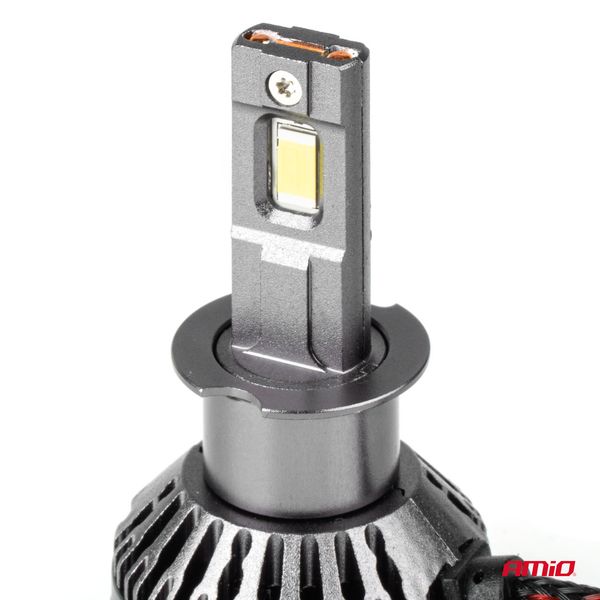 LED Headlights HP Series H3 12-24V 6500k AMIO-03672 image 1