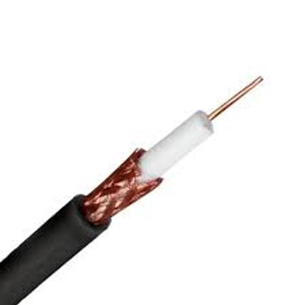 Coaxial cable RG-59 black image 1