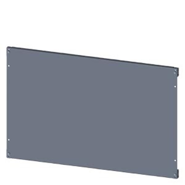 SIVACON, mounting plate, mounting with bracket, H: 600 mm, W: 1000 mm, zinc-plated The SIVACON image 2