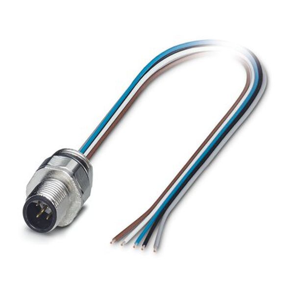 SACC-EC-M12MSB-5CON-PG9/0,5 - Device connector front mounting image 3