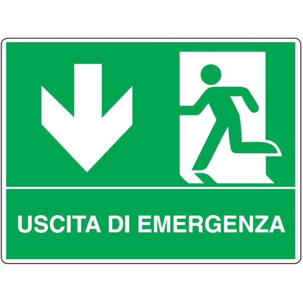 Safety sign - Al - Dimensions: 250x310 mm image 1