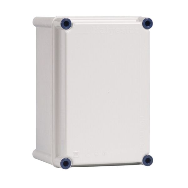 Empty enclosure RAL7035 without mounting plate, 270X180 image 1