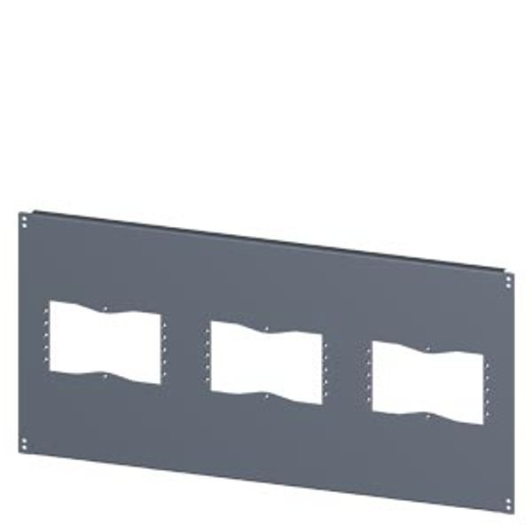 SIVACON, floor, with cut-outs for flanges, IPXX, D: 600 mm, W: 1000 mm image 1