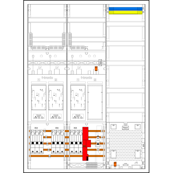 EHZ733APZ35B6ÜS, 3 ZP, DS, 1 R, 1 VAPZ inkl. APL, SLS 35A, ÜSS, SPVGB6, 2 PPV, 1 PL150 (EHZ733APZ35B6ÜS) image 1