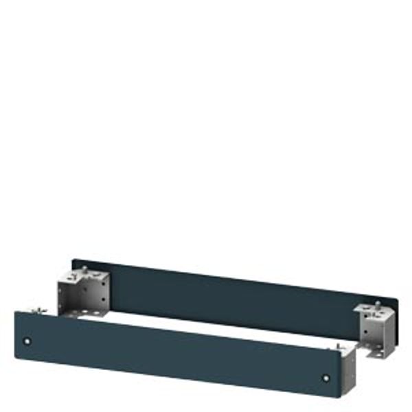 Base corner pieces with cover H: 100 mm W: 850 mm image 1