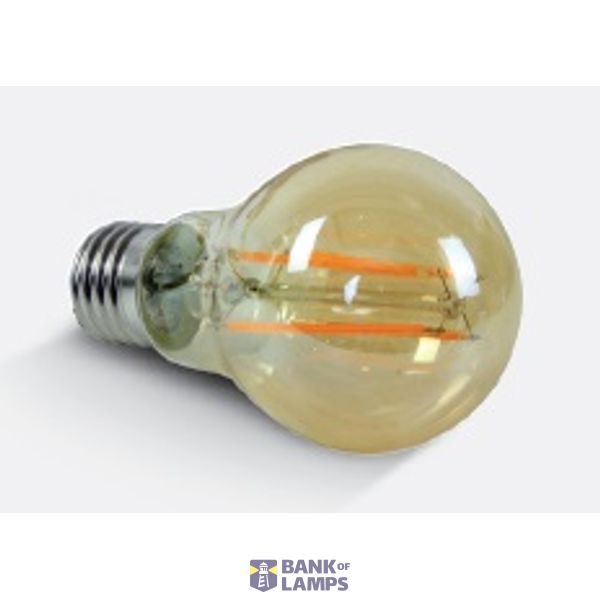 RETRO LED 6,5W AMBER E27 230V DIMMABLE image 1