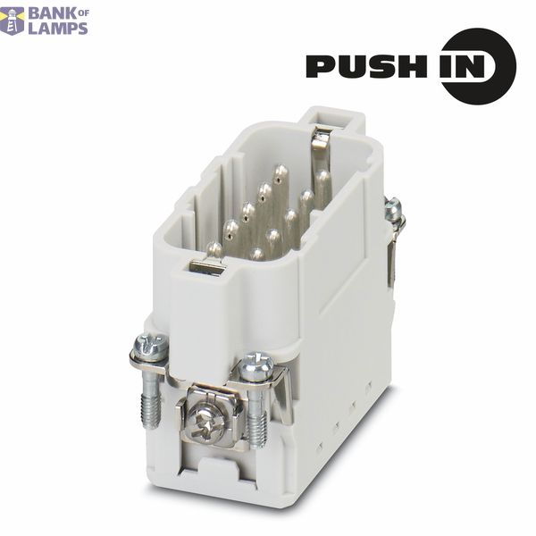 Contact insert (industry plug-in connectors), Male, 250 V, 16 A, Numbe image 1