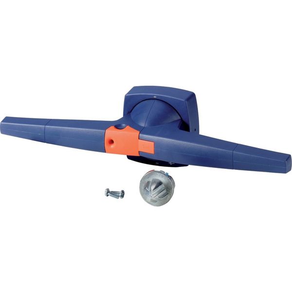 KO6DB/P Toggle for switchover mechanics, 14mm, blue, padlock image 4