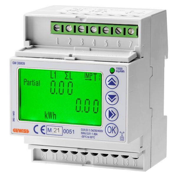 ENERGY METER - MID BUS - THREE-PHASE - DIGITAL - USING TA/5A - image 2