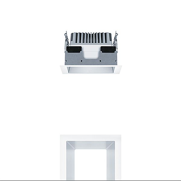 PANOS EVO Q140H 9W 840 LDO SM WH - LED ceiling-recessed luminaire image 1
