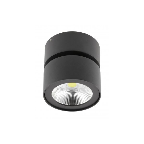 LED luminaire BIANCO, 15 W, 1500 lm, 4000K, IP20, round, black image 1