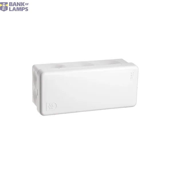 IP65 JUNCTION BOX 43X99 WHITE 6-PACK image 1