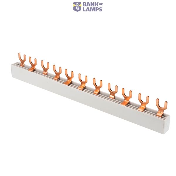 Busbar, 1xRCCB 4-pole, 1xMCB 3-pole, 2xMCB 1+N, 11MW, 10mmý image 5
