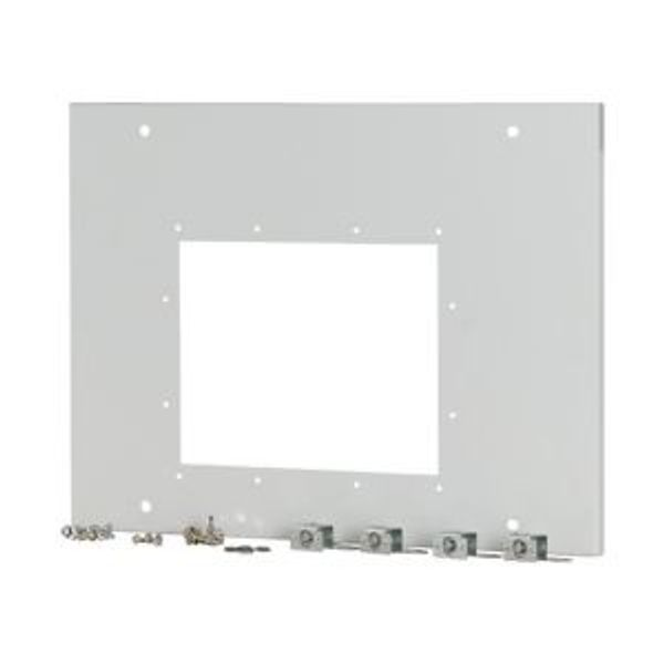 XTMPIX16FC-H550W425 Front cover for IZMX16, fixed, HxW=550x425mm, grey image 2