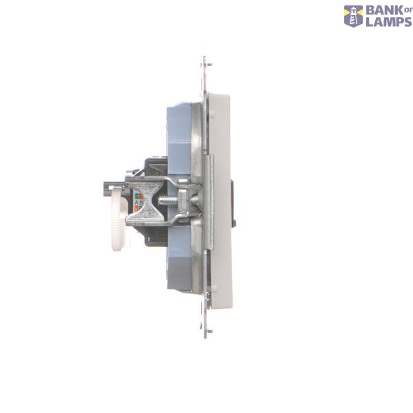 Rockers for single roller blind switch, three-position 1-0-2, Silver matt, metalic image 1