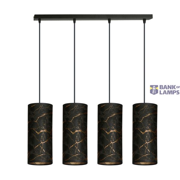KARLI 4 BL MARBEL BLACK image 1