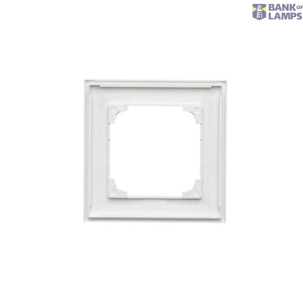 Single shielded computer socket RJ45 category 6 with anti-dust cover, (module), Simon 24, IP20, white image 1