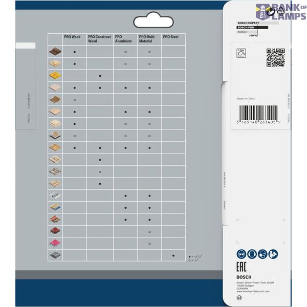 Multi Material circular saw blade 184 x 16 x 2,4 mm; 48 image 2