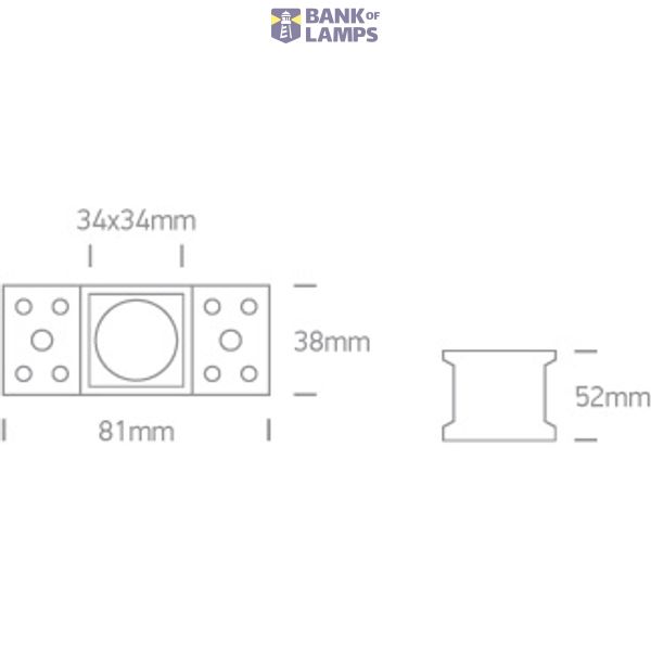 BLACK 3W WW TRIMLESS IP20 230V DARK LIGHT image 3
