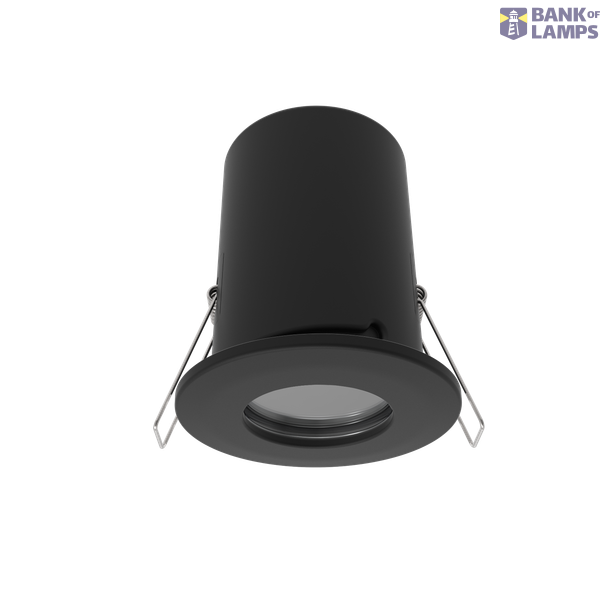 Aliso GU10 Fire-Rated downlight IP65 Black image 1