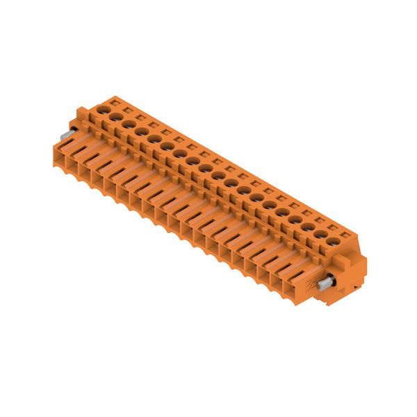 PCB plug-in connector, female plug, 3.50 mm, Number of poles: 19, 180°, Clamping yoke connection, Clamping range, max. : 1.5 mm², Box image 4