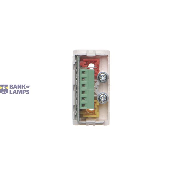 Socket outlet with earthing and shutters, 16A, red image 1